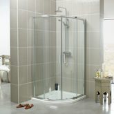 Kartell UK Trim Shower Enclosure Suite Without Vanity Unit - Koncept Quadrant Shower Enclosure